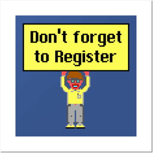 Register Shareware Guy Posters and Art